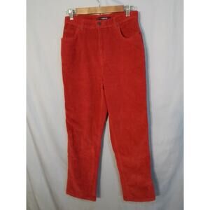 Bill Blass red corduroy pants